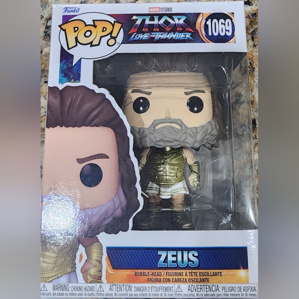 Funko Pop, Zeus from Thor Love the Thunder